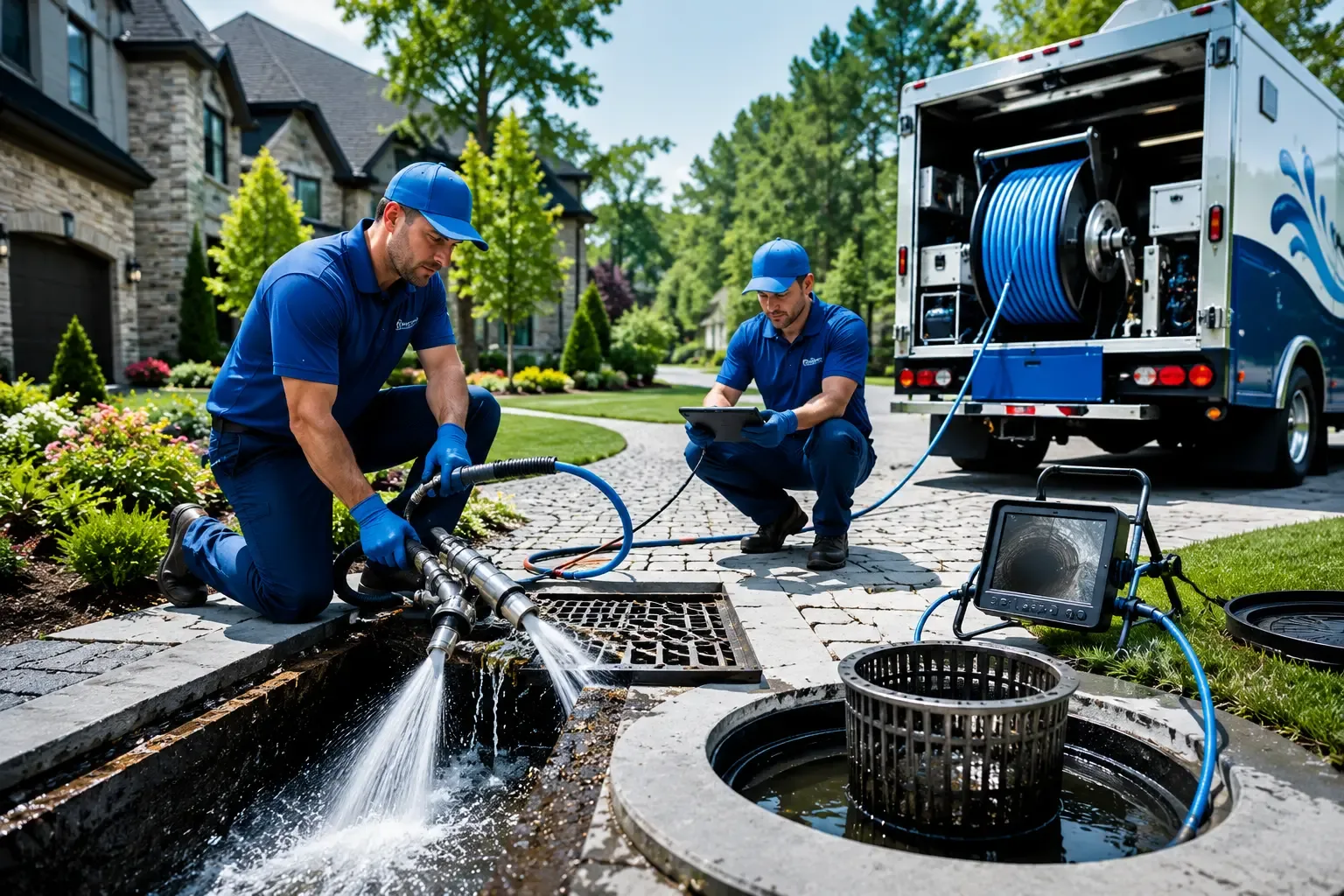 Local outdoor drain cleaning professionals in Kingsville, MO