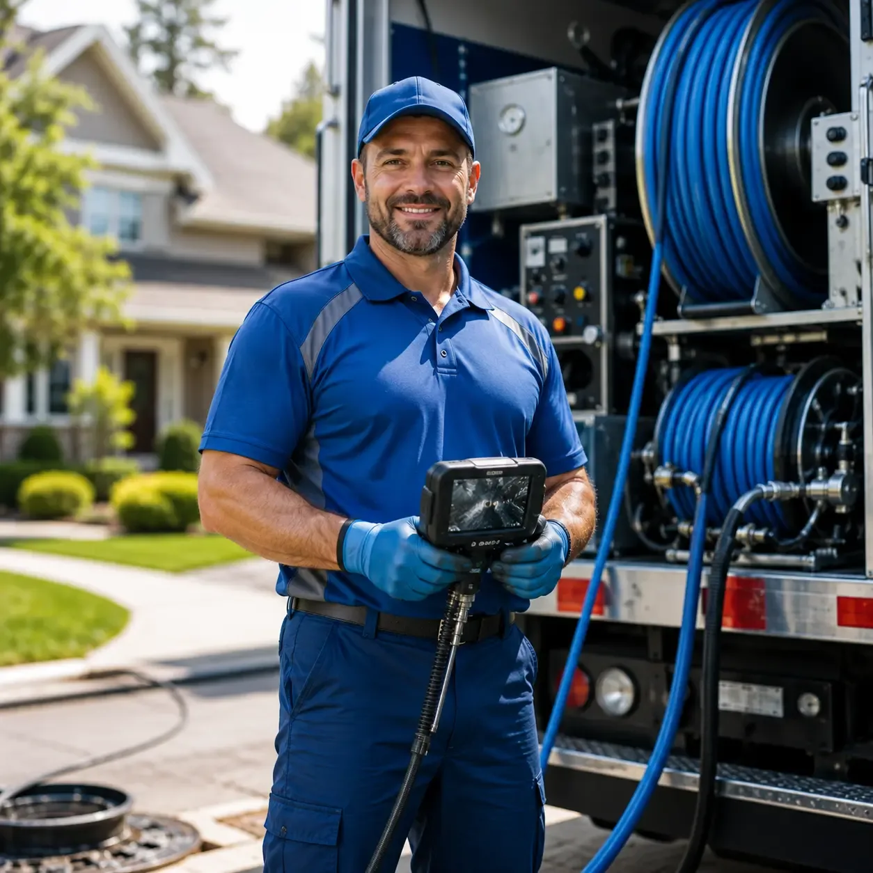 Local outdoor drain cleaning specialists in Kingsville, MO